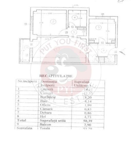 Piata Crangasi | 2 camere | Semidecomandat | 64mp | B11763